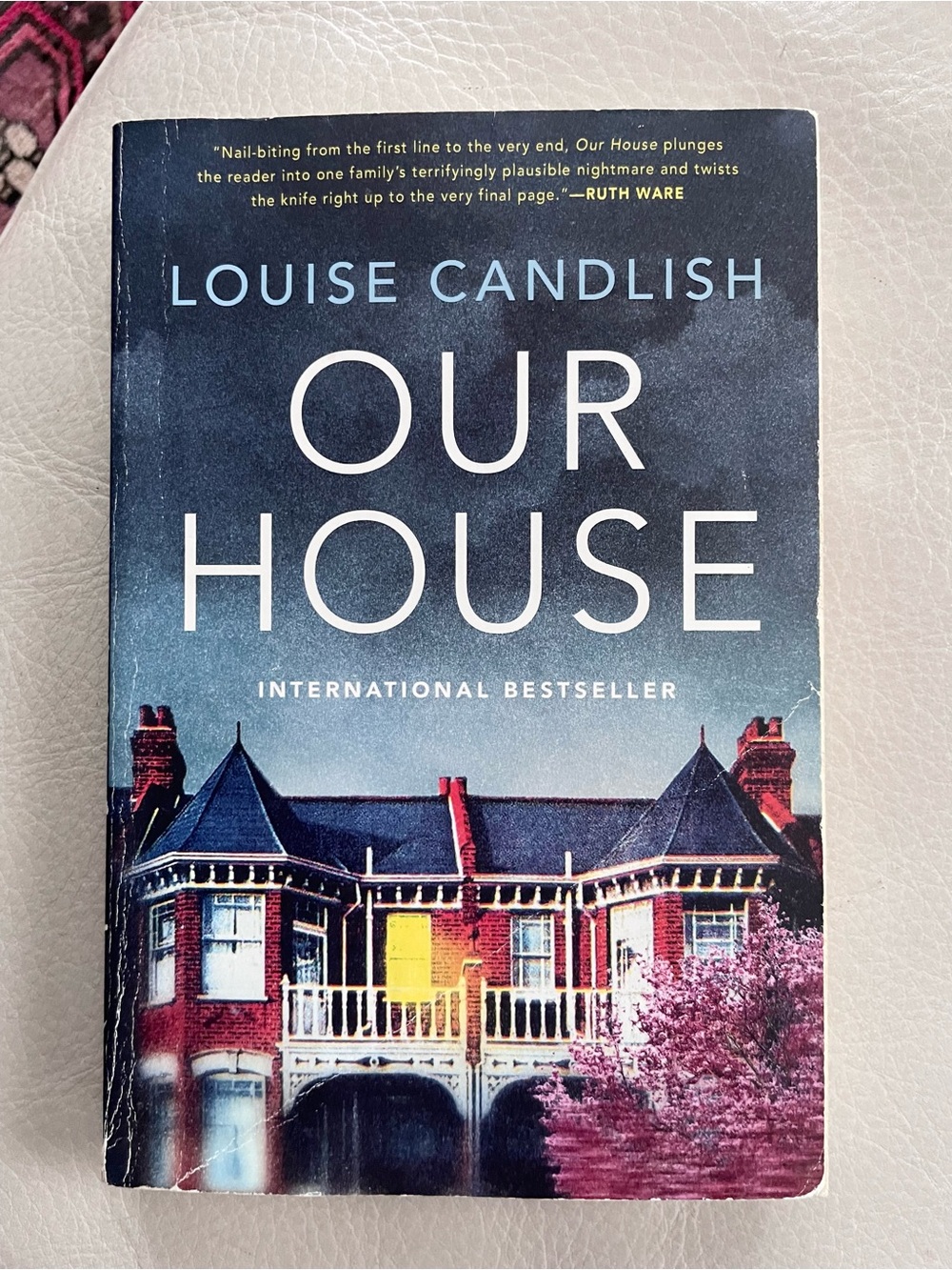 3/$25💥Award Winner Louise Candlish, Our House, Large Print Mystery Thriller Book